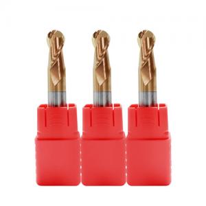 Solid carbide 2 Flutes ball nose end mills