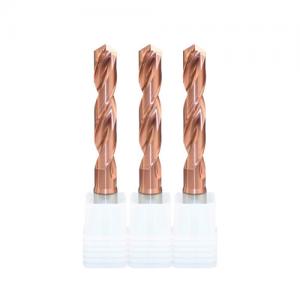 Solid carbide 5D drills with Balzers coating