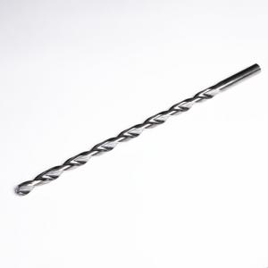 Solid carbide twist drill bits with straight shank