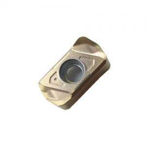 Tungsten carbide fast-forward feed milling insert LNMU0303ZER-MT
